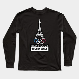 Paris 2024 Team USA Long Sleeve T-Shirt